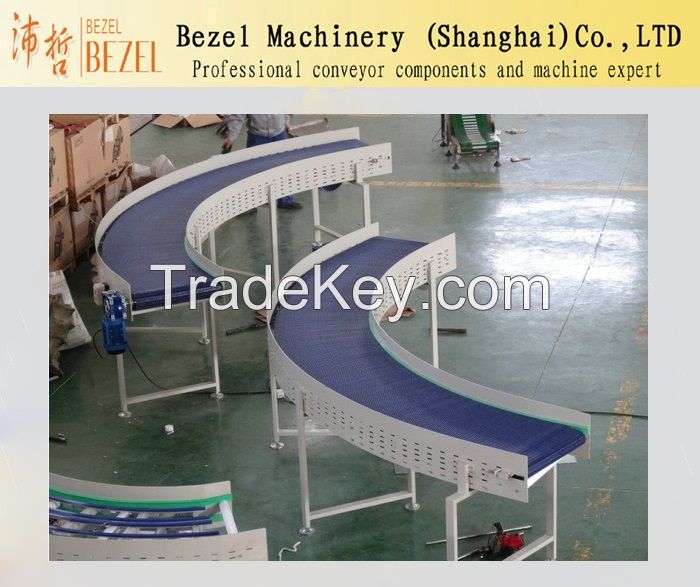 flexible modular belt conveyor mesh belt conveyor factory