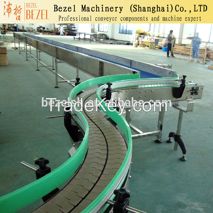 Plastic Curve Chains Small Radius Conveyor Chain