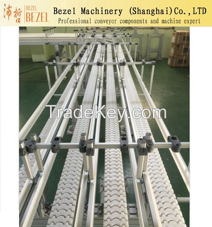 flexible table top chain conveyor tooth type top chain conveyor China