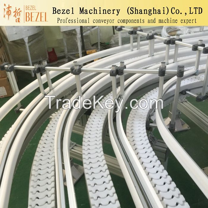 flexible table top chain conveyor tooth type top chain conveyor China