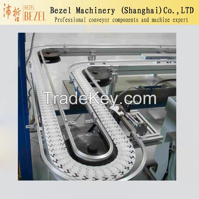 toothed top chain conveyor system