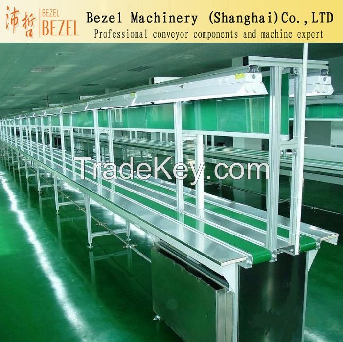 inclined belt conveyor
