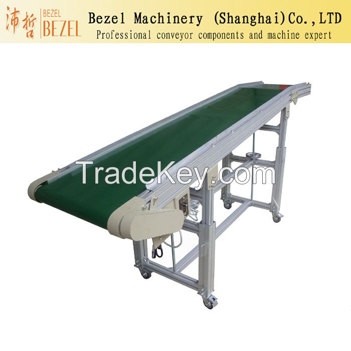 incline belt conveyor