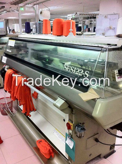 Japanese Computerised Shima Seiki Flat Knitting Machines For Sale (62 Units)