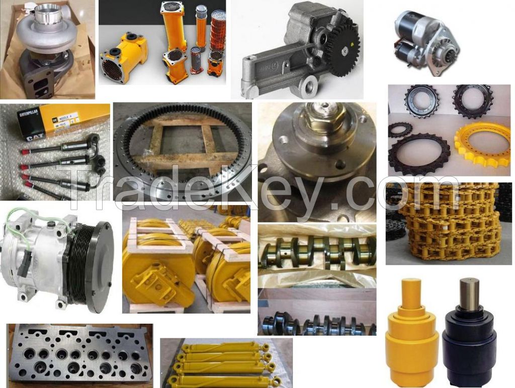 excavator parts, caterpillar parts, bulldozer parts, cat oem parts, excavator aftermarket parts