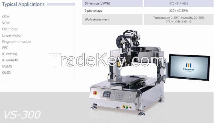 Water proof adhesive automatic dispensing robot/3 axis glue filling machines