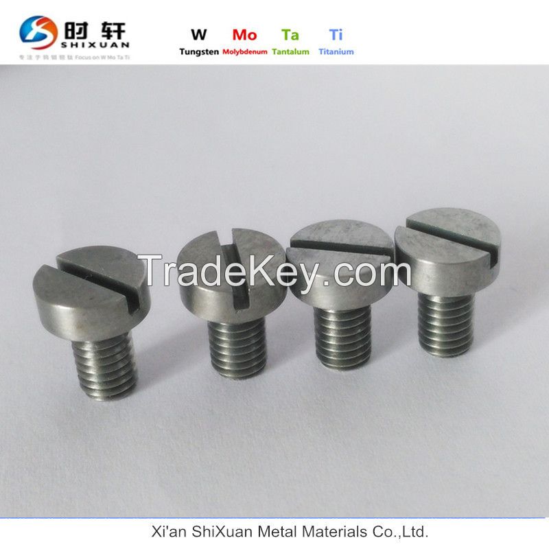 tungsten alloy screw for equipment