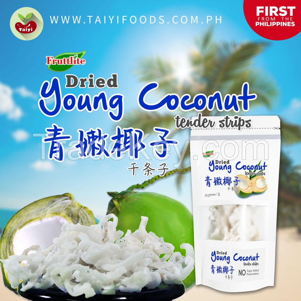 Philippine Dried Young Coconut - NEW Health Snack