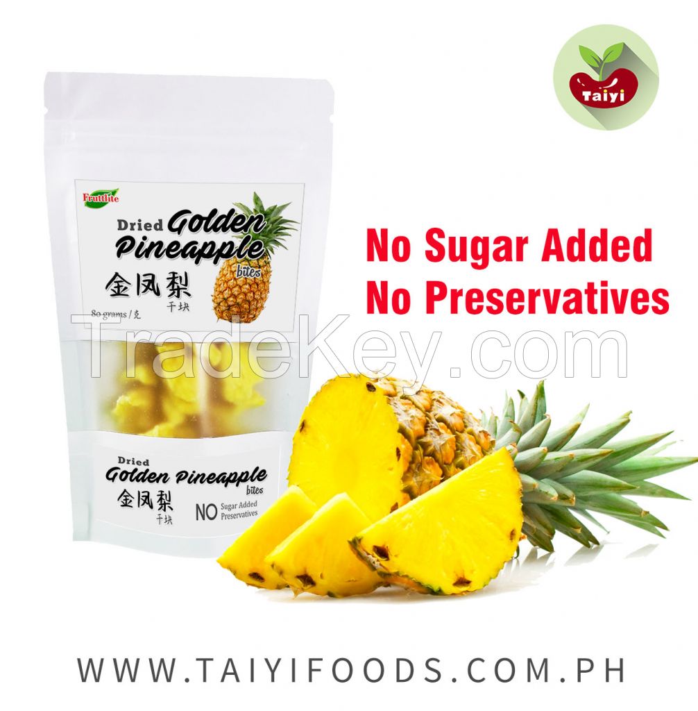 Philippine Dried Golden Pineapple - NEW Healthy Fruit Snack