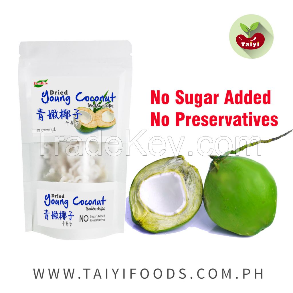 Philippine Dried Young Coconut - NEW Health Snack