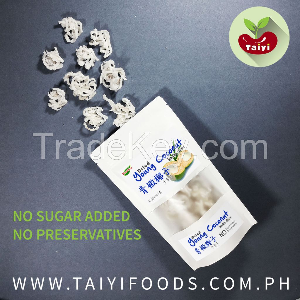 Philippine Dried Young Coconut - NEW Health Snack