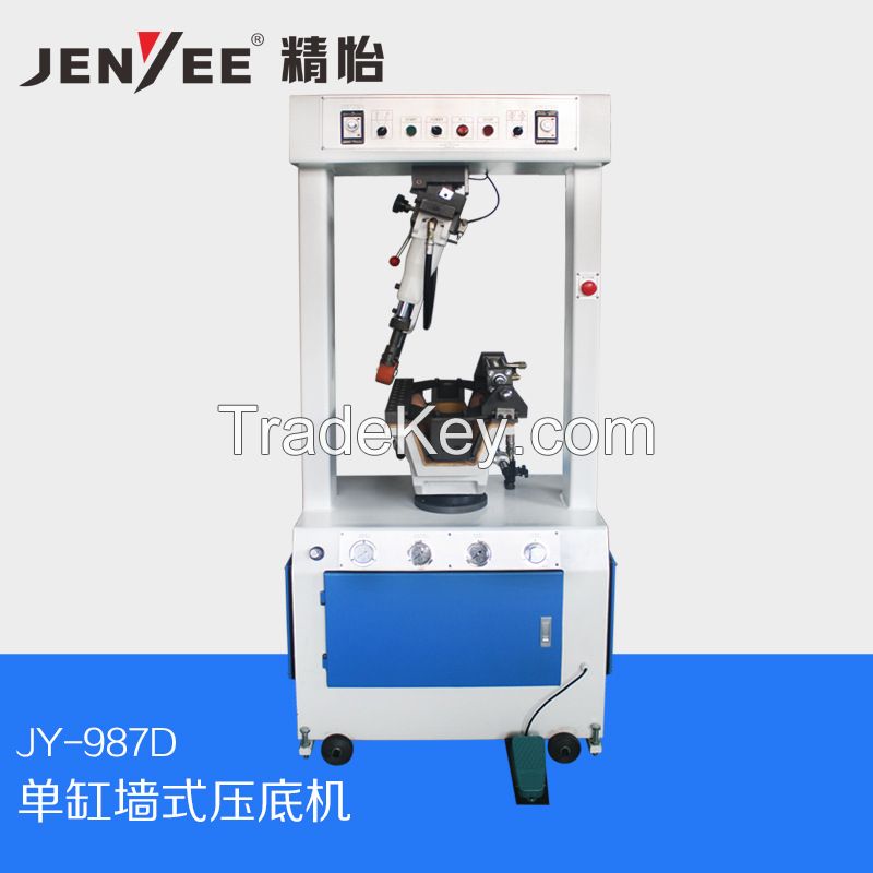 JY-987D Single Cylinder Gantry Walled Shoes Sole Attaching Machine