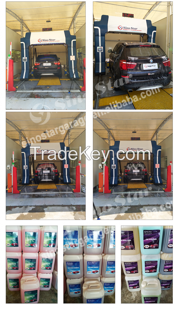 rollover car wash machine