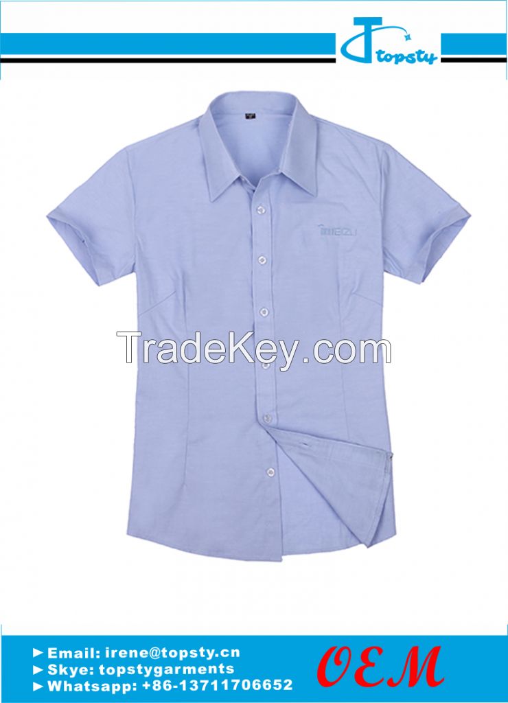 customized men's cotton office shirts 
