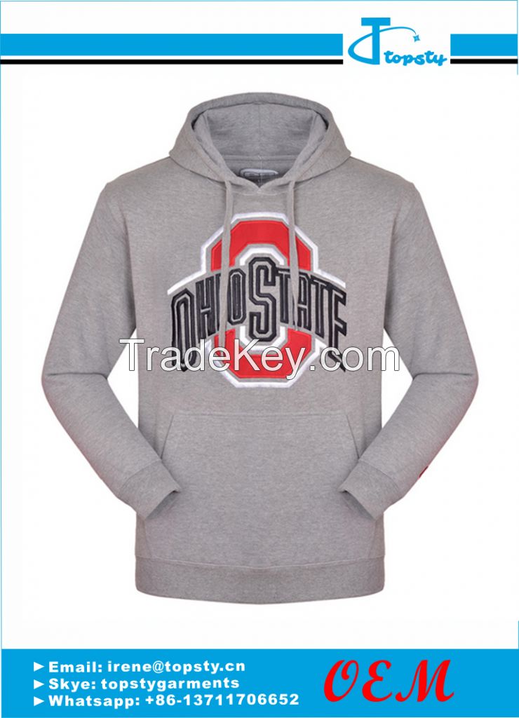 Customized men's cotton hoodies