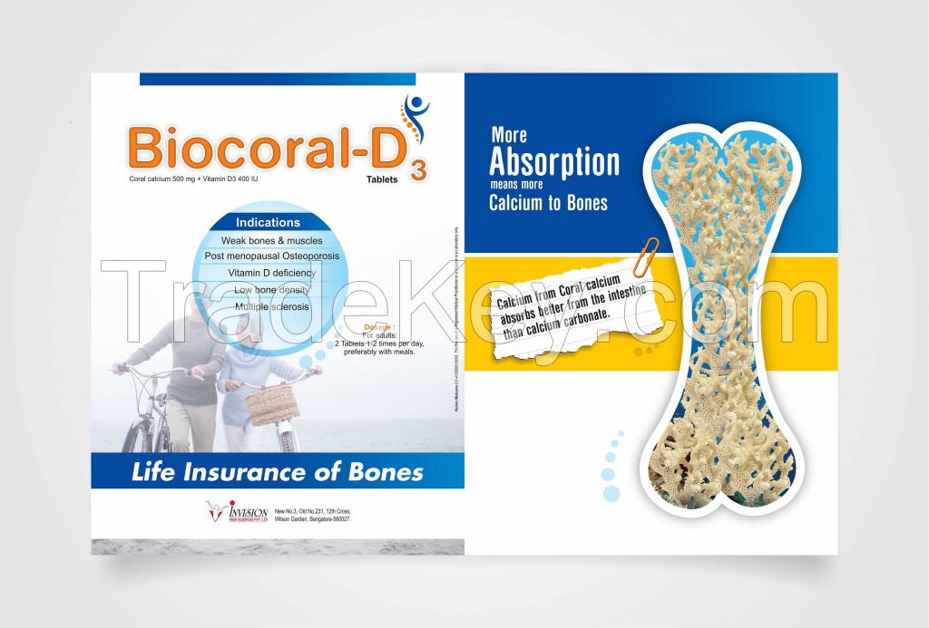 Biocoral-D3 Tablets 