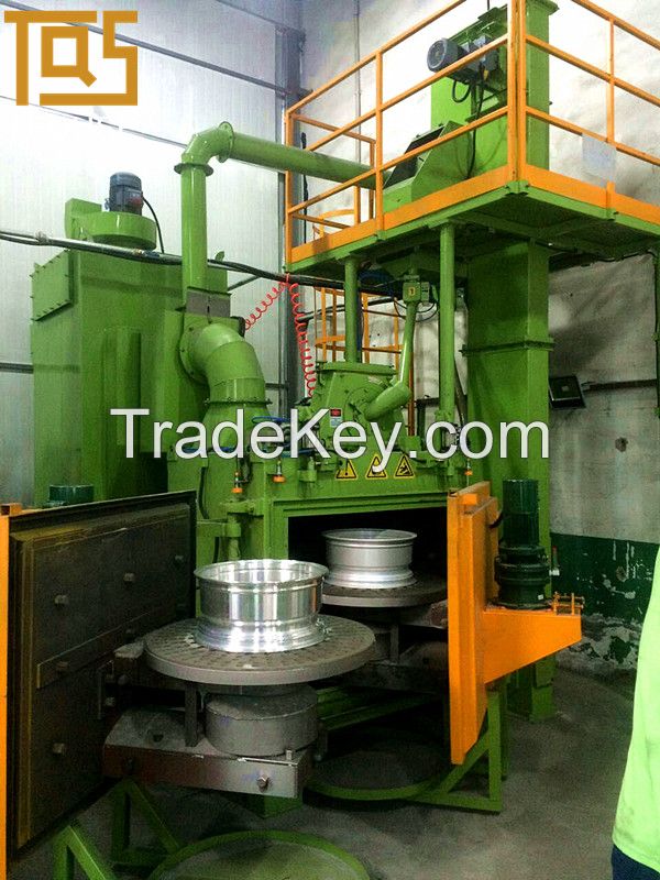 ROTARY TABLE SHOT BLAST MACHINE