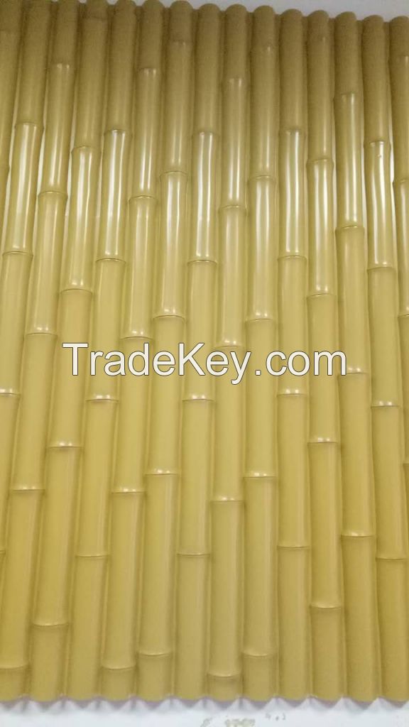 China Suppliers Waterproof Synthetic Artificial bamboo fence For Sale