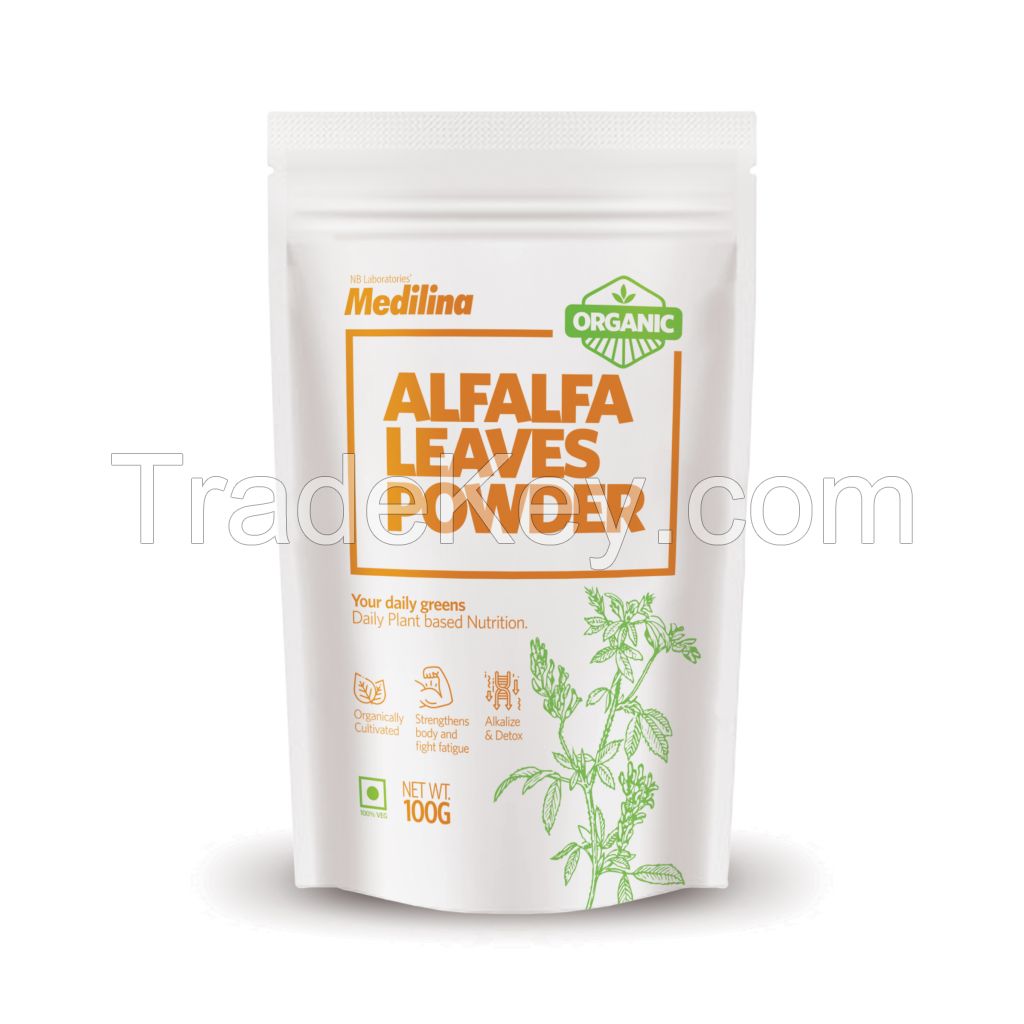 Organic Alfalfa Powder - 100 gm