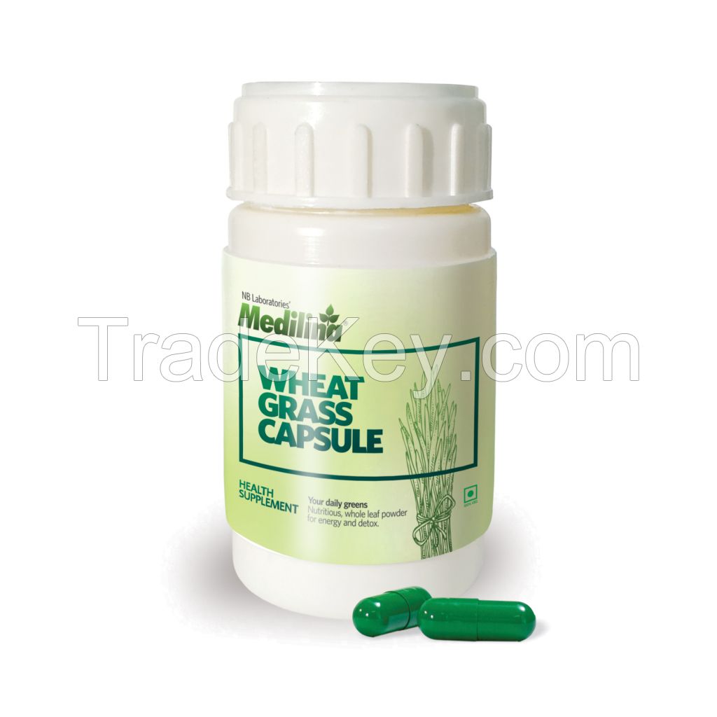 Wheatgrass Capsule - 2000 No.s