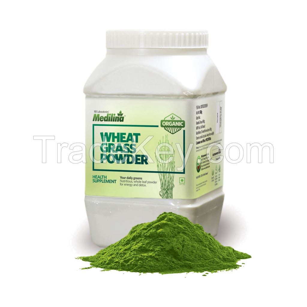 Organic Wheatgrass Powder - 500 Gram