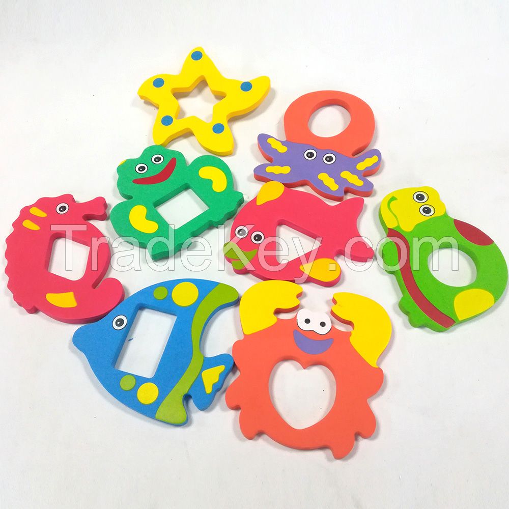 EVA foam numbers sea animals shape baby kids bath toy