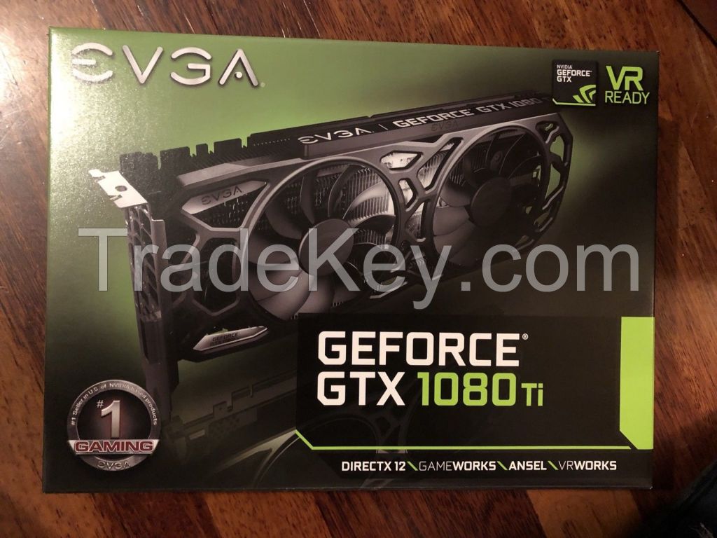 EVGA GeForce GTX 1080 Ti 11GB GDDR5X VR Ready Graphics Card - Brand New