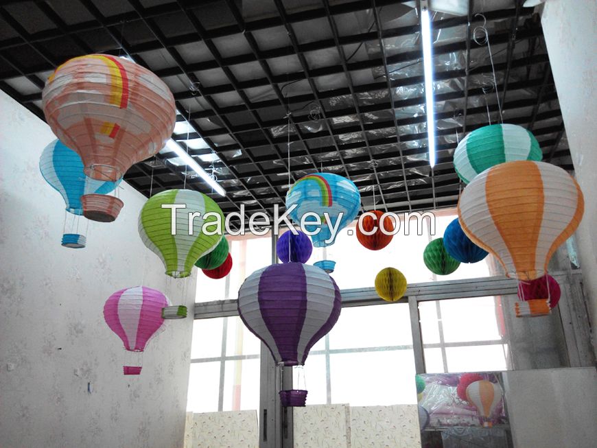 hot air balloon LANTERN PARTY CEILING decor PARTY DECOR