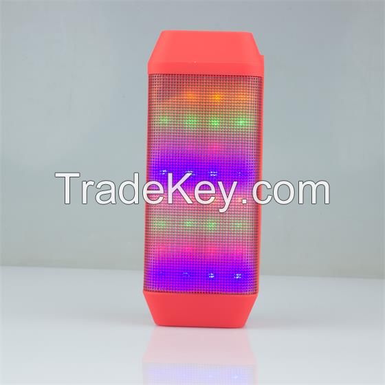 Hot Sale Wireless LED Flash Light Portable Mini Bluetooth Multimedia Speaker