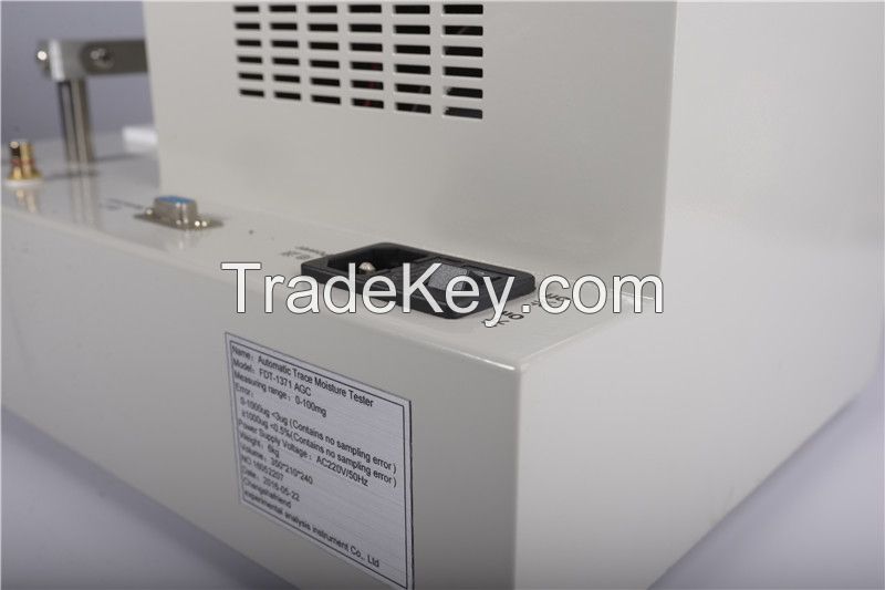 Automatic trace moisture tester