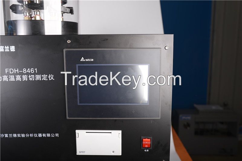 Automatic high temperature and high shear viscosity tester