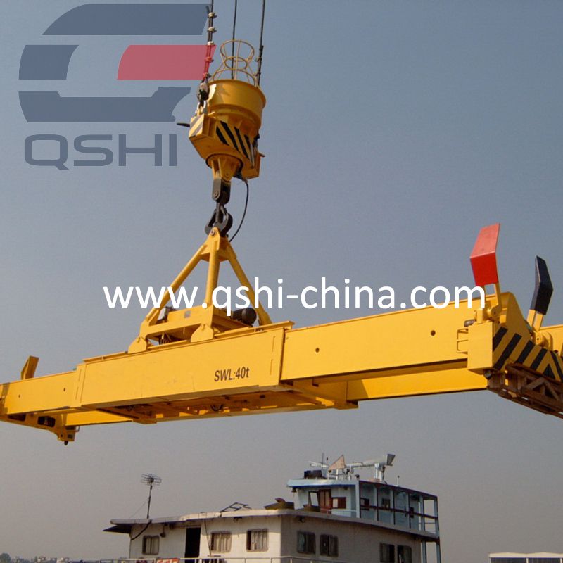 Rotating Electric Hydraulic Telescopic Spreader for 20FT 40FT Containers