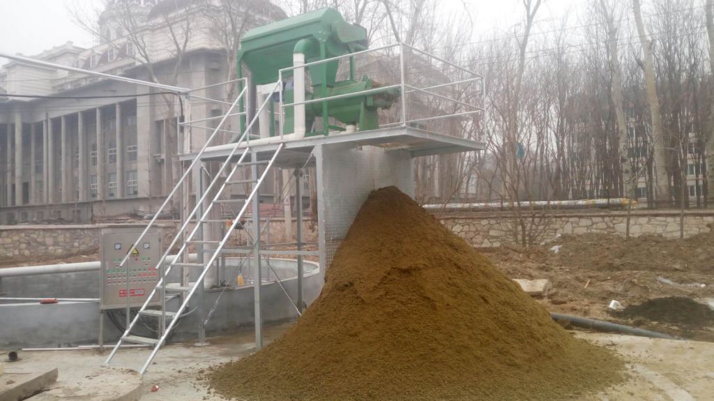 Dry and wet manure separating system