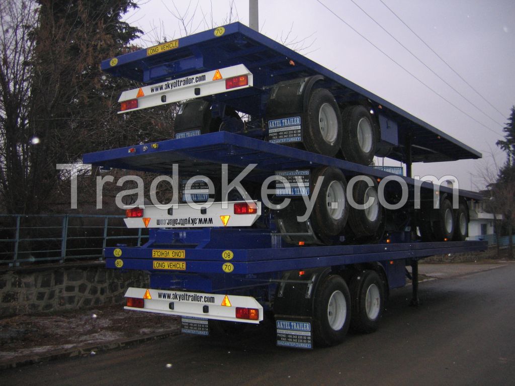 flatbed semi-trailer