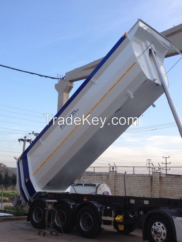 dump semi trailer