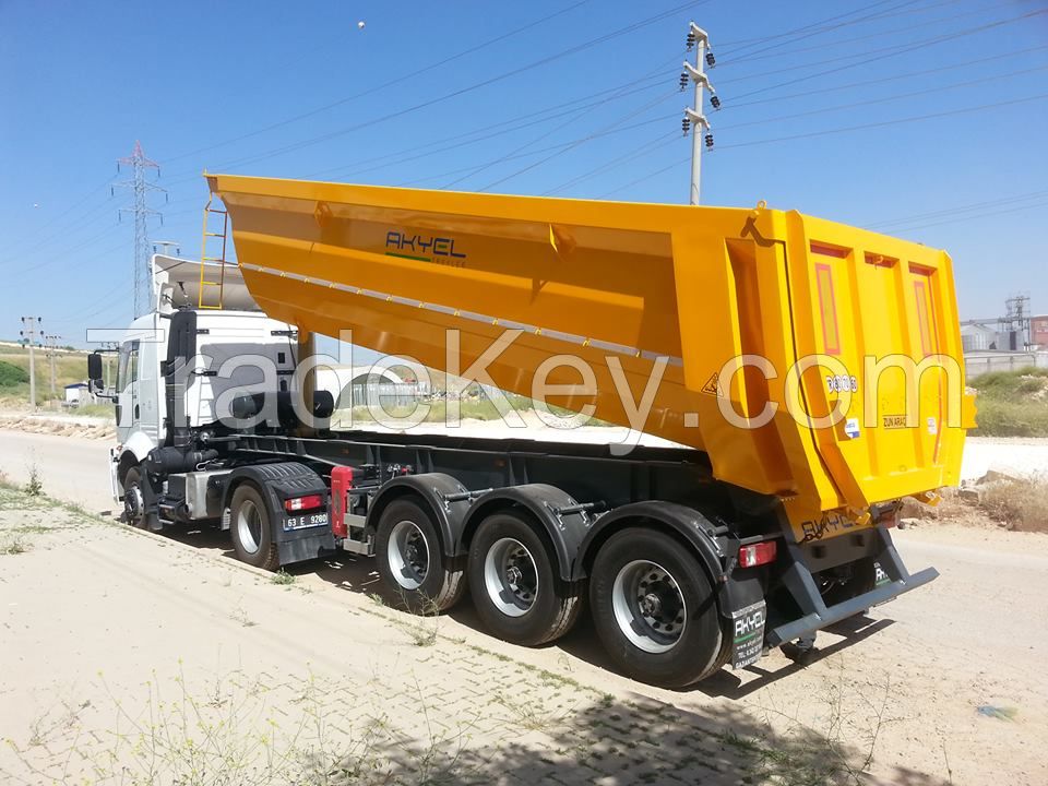 dump semi trailer