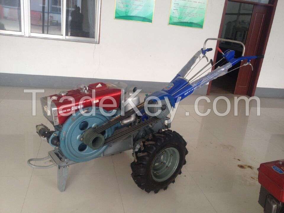 mini walking tractor with  implents for farming