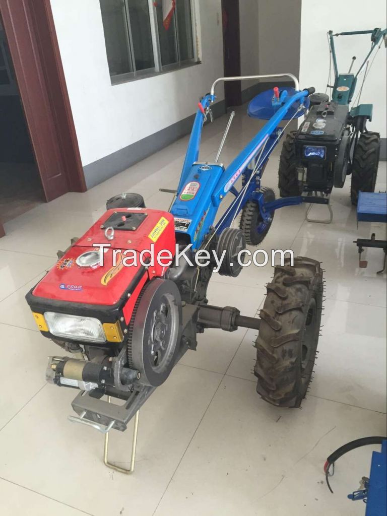 Hot sale 15HP farming walking tractor with high quanlity