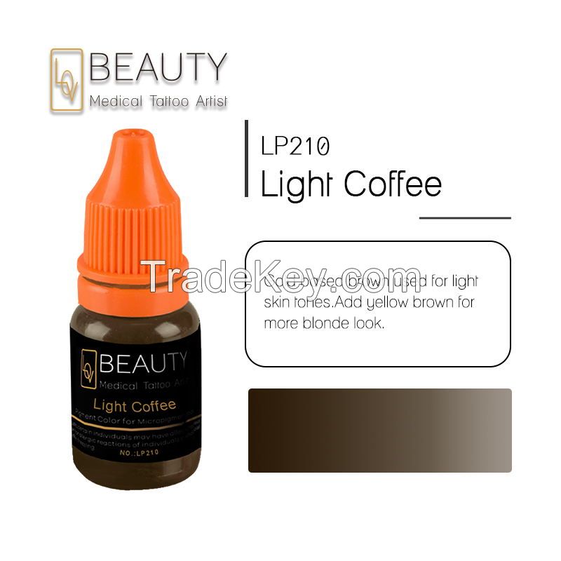Organic Ink pigment For semi Permanent Makeup Microblading Cosmetic Tattoo machine