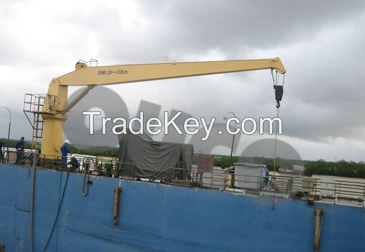 For Sale National Stiff Articulating Boom Cranes Are Hydraulic Cylinder Luffing.