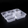 Disposable transparent  multi-grid  box lid thin wall plastic mould