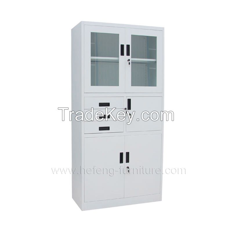  Glass Door Filing Cabinet With Drawers