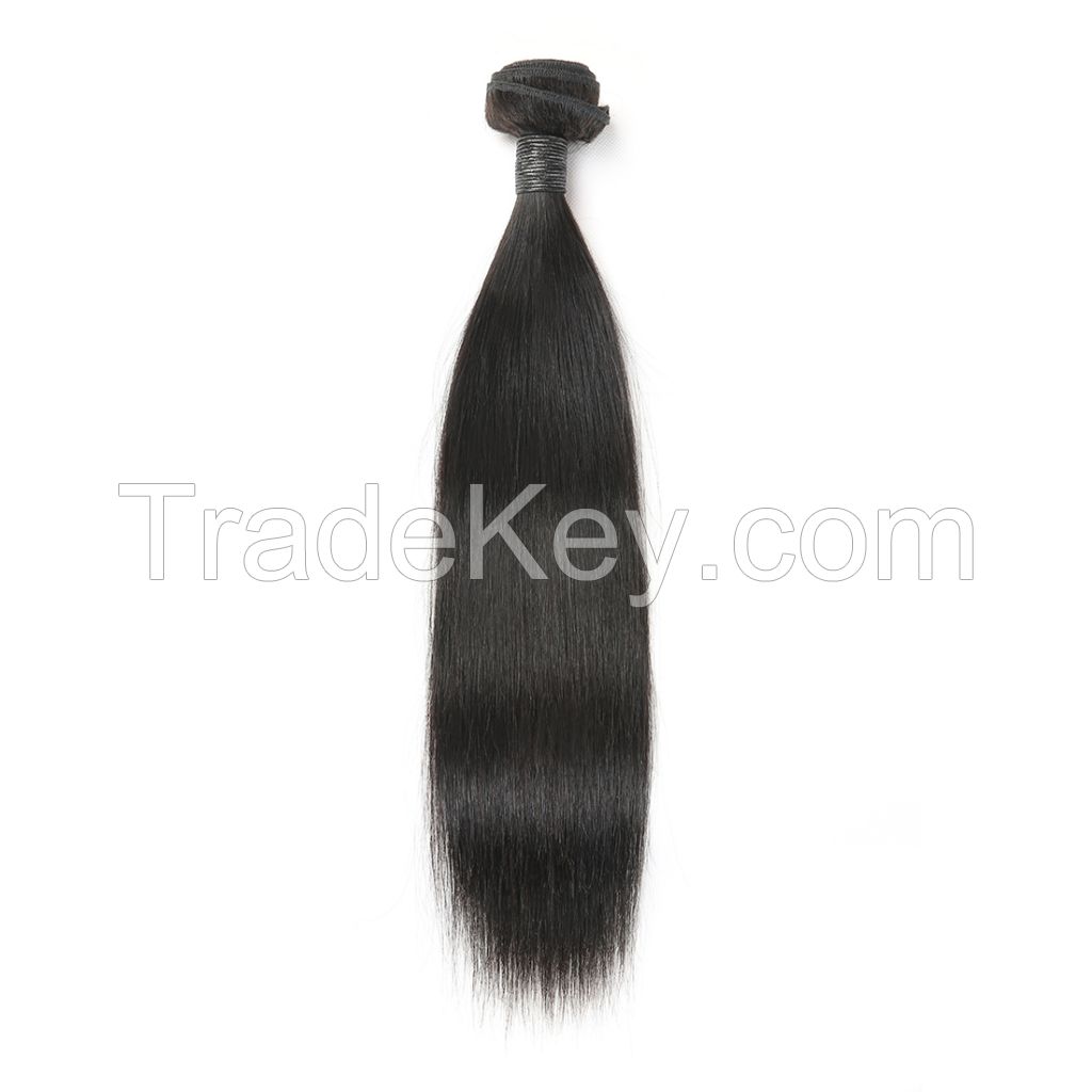 9A Brazilian Straight 1 Bundle Human Virgin Hair Weave