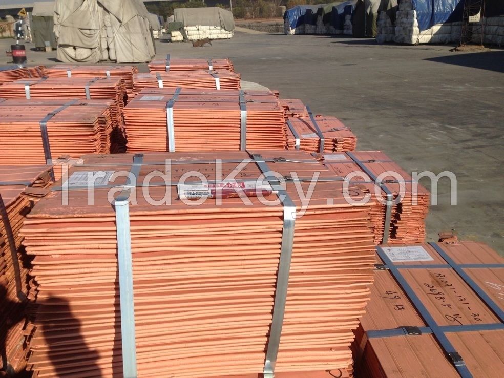 Copper Cathode,High Quality High Grade 99.99% Electrolytic Copper