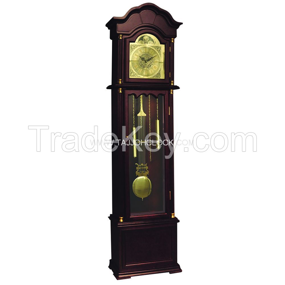 Antique wooden pendulum floor clocks 