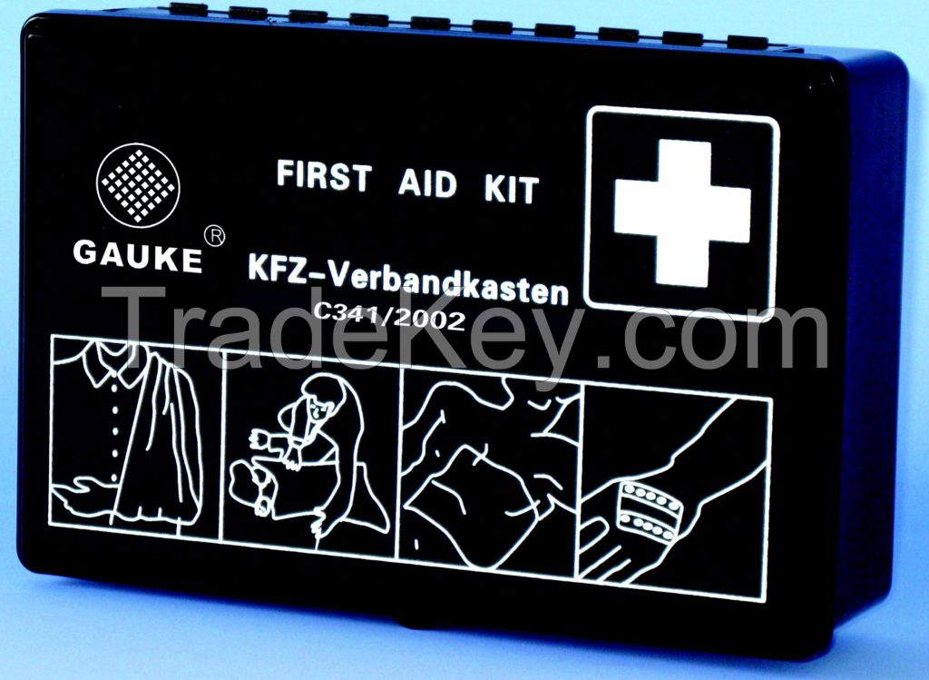 First aid kits DIN13164 used for vehicles