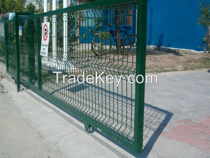 PANEL FENCING SYSTEM  GALVANISED AND PVC  COATED