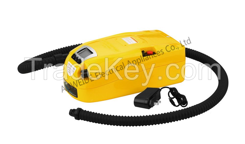 electric pump for inflatable sup,kitesurf,boat,tent and so on