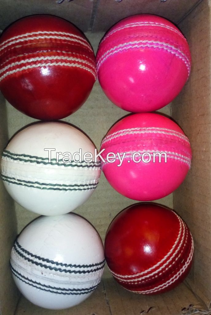 Leather Cricket Ball