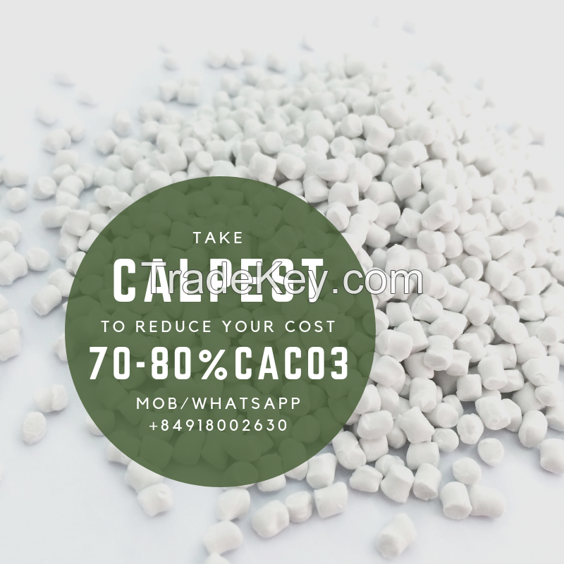 Calpet coated calcium carbonate PE based for blowing film